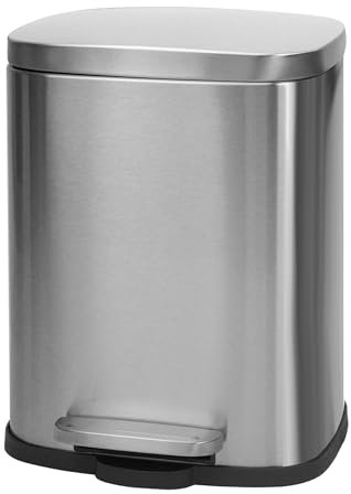 TARUNMO Abfalleimer für die Küche, sanft schließender Deckel, Mülleimer für die Küche, herausnehmbarer Inneneimer, (Original, 5 l) (Original, 5L)