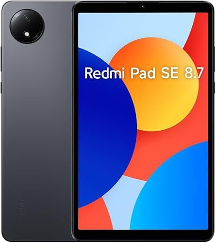 xiaomi Redmi Pad SE 8.7 4+64GB Graphite Gray with ring holder,MediaTek Helio G85 Processor,Up to 2TB expandable storage,8.7 eye-care display，90Hz smooth refresh rate,(UK Version+2year warranty)