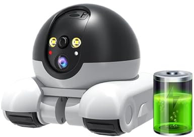 Telecamera Wi-Fi HD 1080P PTZ IP Telecamera di sorveglianza con protezione di sicurezza, monitoraggio automatico di bambini e animali domestici, telecamere robot for la casa intelligente(U/S,2MP Add 1
