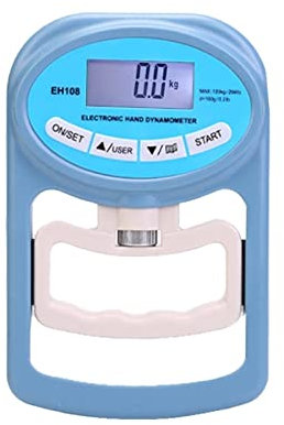 ZKLGS Digital Force Gauge Digital Handheld Dynamometer Grip Strength Measuring Instrument Automatically Captures Electronic Grip Strength 268 Lbs/120Kg