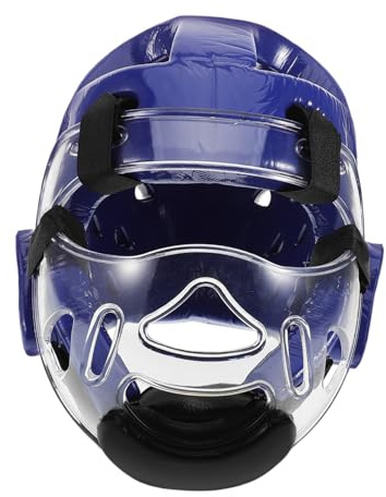 SUPVOX Casque Protection Faciale Sportive en Mousse PU pour Garçon et Filles Taekwondo avec Ventilation Respirante pour Arts Martiaux et Compétition de Karaté
