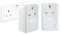 TP-Link TL-PA4010PKIT Passthrough Powerline Adapter Starter Kit, No Configuration Required, UK Plug, Pack of 2 (Renewed)