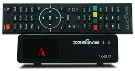 Zgemma H11S Enigma2 Linux 4K UHD DVB S2 TV decoder