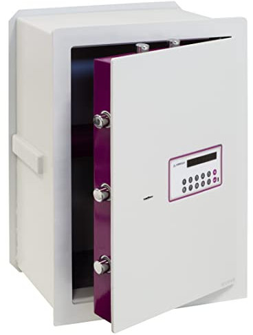 ARREGUI Forma Evolution 151080 Cassaforte a muro con serratura a chiave e codice | Cassaforte da incaso a parete con Fondo Estensibile | Alto livello di sicurezza | 52 x 38,5 x 20/30 cm