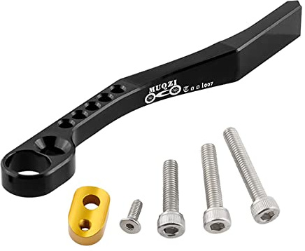 Stabilisateur de chaîne de vélo de route en alliage d'aluminium - Guide de chaîne anti-chute - Attrape-gouttes - Accessoires de vélo