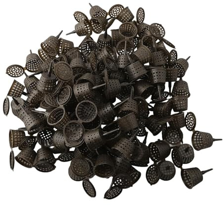 FACAIIO Lot de 100 boîtes d'engrais pour bonsaï avec couvercle – Étui organique pour orchidées, fleurs, petites plantes – Conteneur de compost portable, outils d'alimentation en plastique