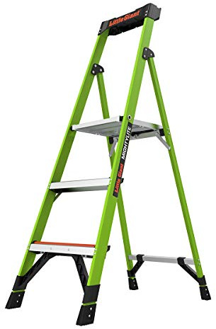 Little Giant Leitern 15365en-001 Mightylite 5 'LED, grün, 5 Fuß