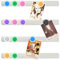 PYJLBX Magnettafel Memoboard Magnetleiste Selbstklebend, Kleine Pinnwand Magnetisch Magnetwand Magnettafel Küche Metallband Edelstahl Magnettafeln mit 7 Starke Magnete für Fotowand Dokumente, 4 Stück