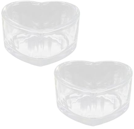 PERSELOSO Lot de 2 Bols Anti-éclaboussures Transparents en Plastique Sûr pour Hamster et Rat Domestique, Bol Compact Petite Taille, Accessoire Alimentaire pour Petits Animaux de Compagnie