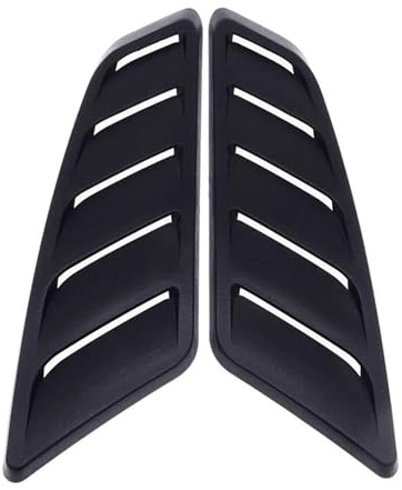 Per Ford Per Mustang 2015-2017 1 Coppia Universale Presa D'aria Per Auto Scoop Cofano Anteriore Pannello Di Sfiato Accessori Decorativi Tubo Aspirazione Aria