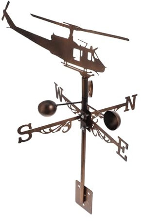 Toyvian Indicateur De Vent De Voilier Girouette De Direction Girouette Décorative De Jardin pour Extérieur Décoration De Jardin Outil De Mesure Vent