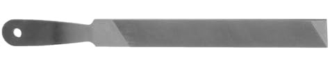 Lima piatta in metallo da 20,3 cm, a taglio singolo, per metallo, plastica, legno, acciaio al carbonio, lima piatta a mano per rifinire modellare e raschiare