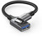 UGREEN Adapter USB C auf USB OTG Adapter USB C OTG Kabel kompatibel mit iPhone 16 15 Serie/iPad Pro/MacBook Pro M4/Mac mini/Galaxy S24/S23 Serie Huawei P60 Series usw (Schwarz)