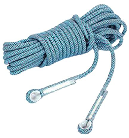 LQSSA Corde D'Escalade de Roche 12 Mm Corde de Sécurité 50M, Pour Des Sports de Randonnée de Camping/D/12Mm 50M