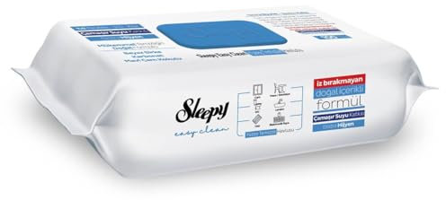 Sleepy Easy Clean Oberflächenreinigungstücher Bleichzusatz 100 Blatt Zusätzliche Hygiene