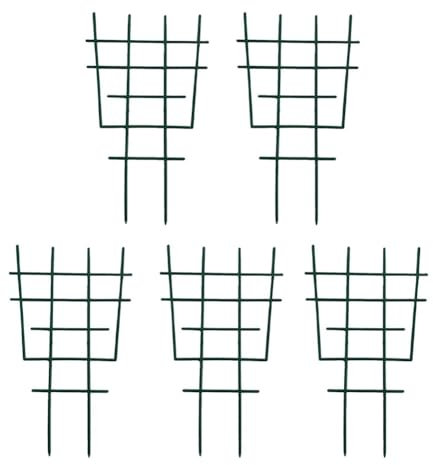 Lonrtesw Piquets de Support pour Plantes, Fleur Grimpante, Direction de Croissance des Plantes Fixe, Style 5