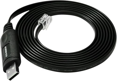 ECO-WORTHY RS232 to USB Adapt Cable for Server Rack Battery & PC Communication (6.6 feet)