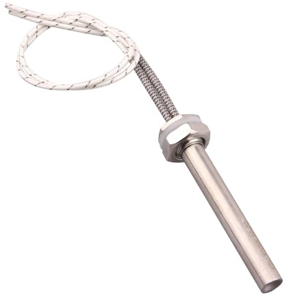 Calentador de cartucho M16 DC, calentador tubular, SS 304, calentador de cartucho de inmersión, 12 V-48 V, 100 W-600 W (48 V 600 W L150 mm)