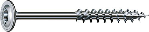 SPAX Holzbauschraube, 8,0 x 320 mm, 50 Stück, T-STAR plus, Tellerkopf, Teilgewinde, 4CUT, WIROX A3J, 251010803205