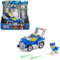 PAW PATROL, Rescue Knights Basis Fahrzeug Spielzeugauto von Chase mit Welpenfigur, Spielzeug geeignet für Kinder ab 3 Jahren