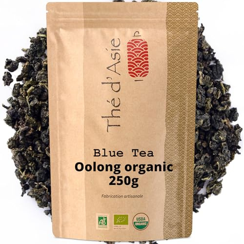 Khla - Organic Oolong Tea 250g - Loose Leaf - Chinese Blue Tea - Wulong Tea - Asian Tea - China Origin - Herbal Tea & Infusion