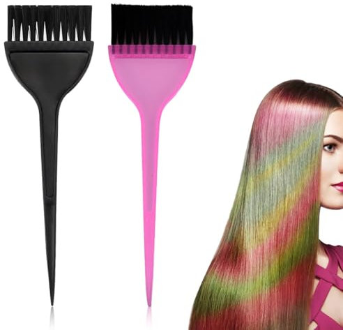 LAKJUOZ Pennello Tinta Capelli Spazzola Per Tinture Per Capelli, 2 Pcs Pennelli Per Tintura, Professionali Spazzole Per Tinture Per Capelli, Pennello Tinta Capelli, Diy Strumento Tintura Dei Capelli