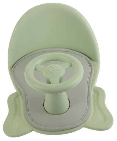 ELAYARD Asiento de Bañera para Niña Portátil Antideslizante con Soporte Reclinable y Multifunción para Baño Seguro y Cómodo de Pequeños