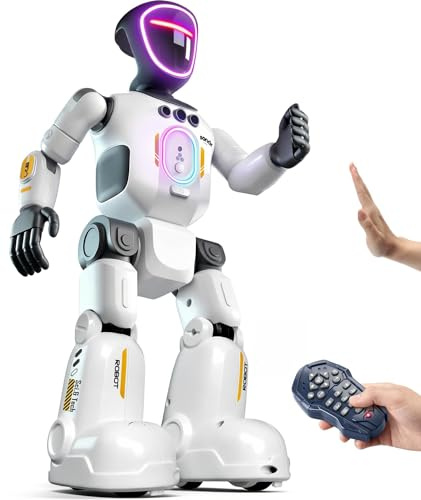 HUIYOKAY Robot Toys for 4 5 6 Year Old Boys Girls Remote Control Robots