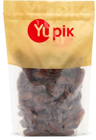 Yupik Deglet Nour Pitted Dates, 2.2 lb (35.2 oz), Whole Dried Fruits, No Pits, No Added Sugar, Cholesterol-free, Source of Fiber, Healthy Snacks, Ideal for Baking, Topping & Blended Drinks
