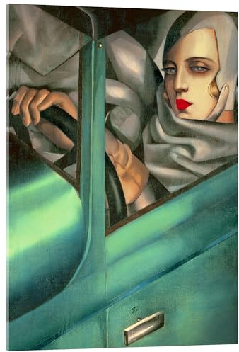 Posterlounge Autoportrait, 1929 Stampa su vetro acrilico