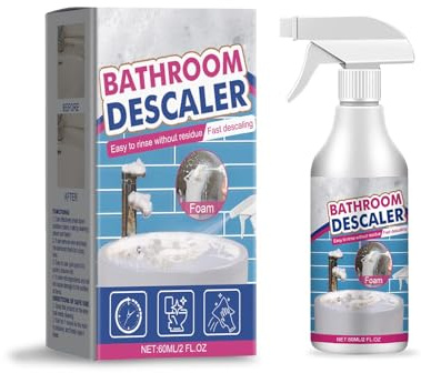 Nettoyant pour les taches tenaces, multifonction pour cabine de douche, salle de bain, toilettes en verre, WC, anti-calcaire pour douche, puissant, sûr, gain de temps (1)
