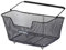 Basil Unisex – Erwachsene Base XL Fahrradkorb, schwarz, 5 Kg