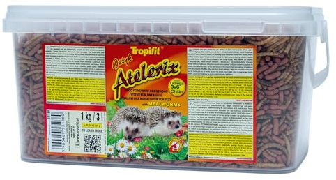 ATELERIX 3L/1kg - Mangime per ricci nani, Cibo per riccio di alta qualità