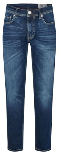Daniel Hechter 5 Poches Jeans, Bleu foncé, 38W x 34L Homme