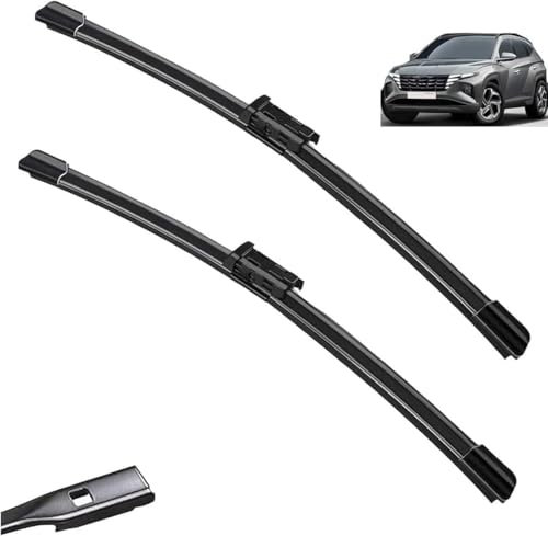 CaoYH Coche Escobilla Limpiaparabrisas para Hyundai Tucson 2020-2023 Juego de Parabrisas Escobillas Parabrisas Ventana Cepillo de Lluvia