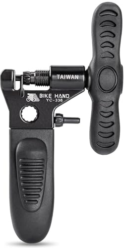 Dérive-chaîne professionnel pour vélo avec goupille de rechange - Compatible avec Shimano & Campagnolo - Pour 1 à 12 vitesses et semi-maillons BMX