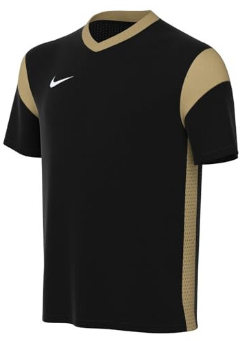 Nike Unisex-Child Park Derby Iii Shirt, Black/Jersey Gold/Jersey Gold/White, M