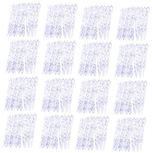 ABOOFAN 192 STK Dekorative Eiszapfen Kronleuchter Prisma Weihnachtsschmuck aus Eiszapfen Christbaumschmuck Ornament Partydekoration Weihnachtsdekoration Weihnachten Acryl Glas Dekorationen