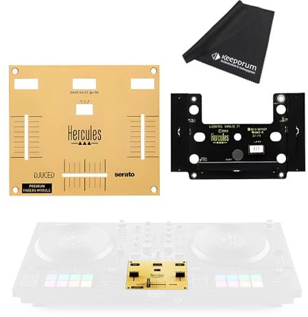 Hercules DJ Control Inpulse T7 Premium Fader Module + Gamuza de microfibra Keepdrum