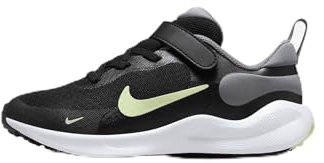 Nike Revolution 7 Schuh für jüngere Kinder, Black/Barely Volt-Smoke Grey-White, FB7690-006, 30 EU (12.5C US)