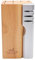 Sabatier Wood Knife Block with Sharpener | Store & Organise up to Six Knives | Wooden Design to Protect Blades | Safe & Secure Kitchen Storage | 11.8 x 11.8 x 21cm