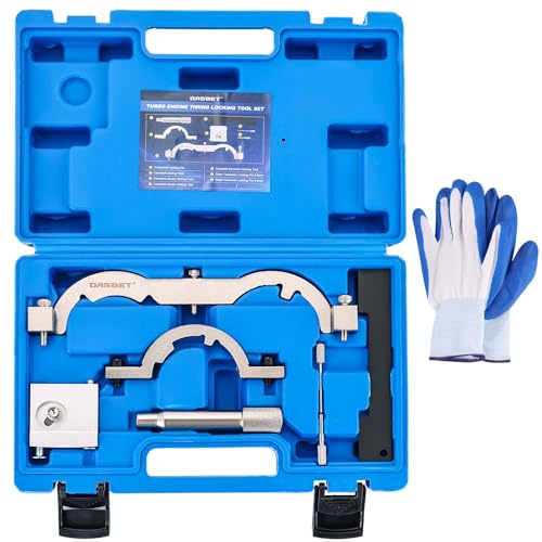 DASBET Turbo Engine Timing Tool Kit Camshaft Holding Locking Tool Set | Engine Camshaft Alignment Tool Set Compatible with GM Chevrolet Chevy Cruze Opel Vauxhall 1.0 1.2 1.4 L Engine