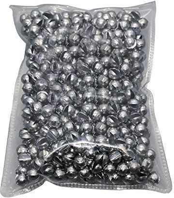 LSHEL Angel Blei, Bleischrot 500 Stück Abnehmbar Angelblei Set, 0.4 g