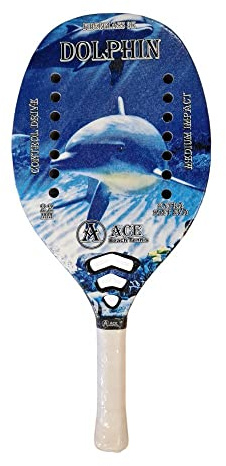 Ace Beach Tennis Racchetta Beach Tennis Racket Fiberglass 2022 (Dolphin)