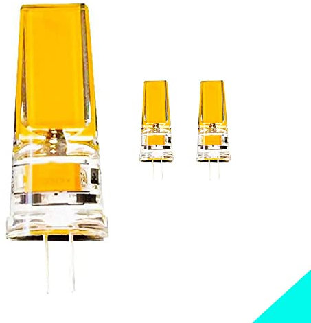G4 LED Lampen 12V AC, 5W LED G4 Leuchtmittel 2700-3000K Warmweiß 500LM LED Birnen Glühbirne Ersatz 360°Abstrahlwinkel Kein Flackern Energiesparlampe Nicht Dimmbar Stiftsockellampe Glühbirnen 3er Pack