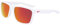 Nike Unisex Sun Sunglasses, 100 White red Mirror, 57