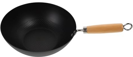 MAGICLULU Small Cast Iron Frying Pan Single Egg Skillet Lid Japanese Style Wok Pan for Gas Stove