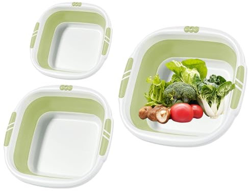 Lavandino Pieghevole,Bacinella Lavaggio Salvaspazio | Vasca Portatile Per Lavanderia Da Campeggio Per Pediluvio