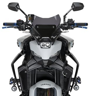 Puig 22080J Naked Side Winglets; advanced aerodynamics; made of durable ABS; easy installation without modifying the bike; TÜV approval and ABE license included, Matte Black