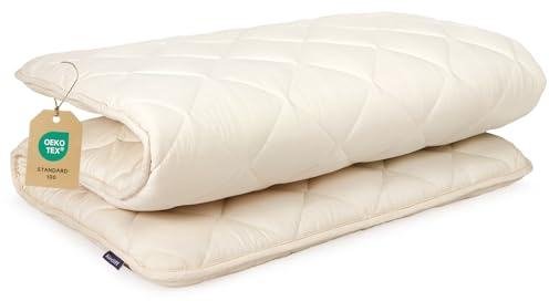 Aircliff Japanese Floor Mattress, Roll Up Tatami Mat, Sleeping Pad, Shikibuton, High Density Foam Floor Bed Futon Mattress for Sleeping, Dormitory, Guest Bed, Designed in Japan(Twin)